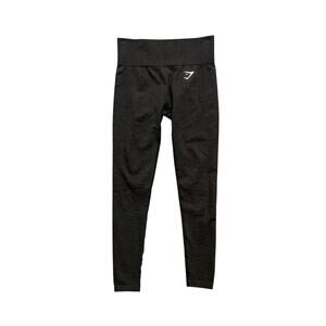 Gymshark Leggings Womens S Small Charcoal Vital Seamless Sweat Wicking Workout